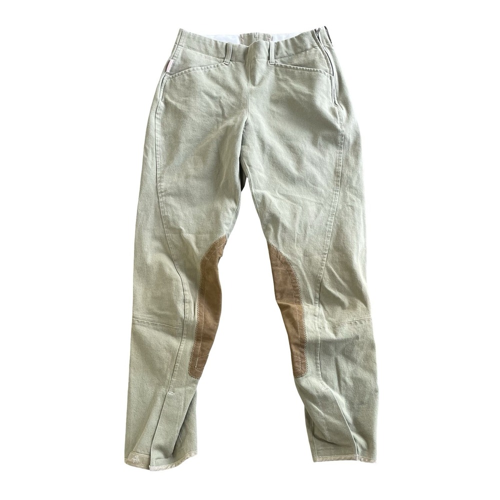 The Tailored Sportsman English Riding Habits Breeches Pants Womens 24‎ Beige Tan